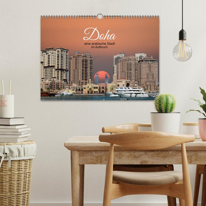 Doha, die arabische Welt im Aufbruch (CALVENDO Wandkalender 2026)