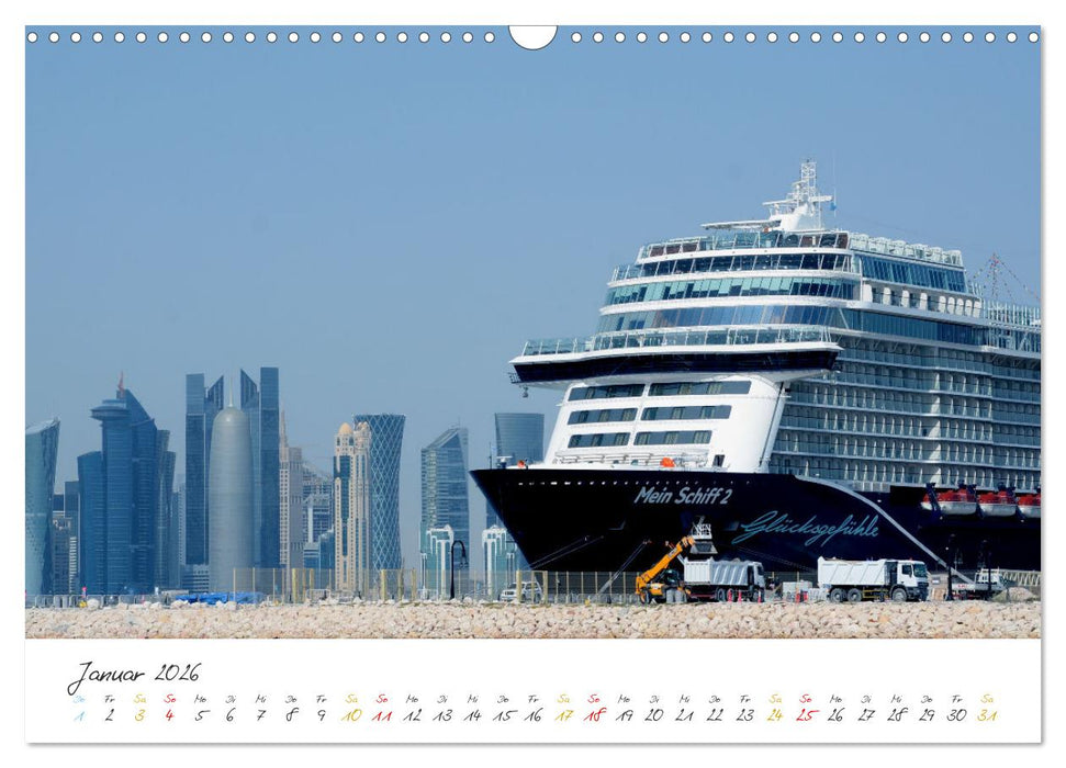 Doha, die arabische Welt im Aufbruch (CALVENDO Wandkalender 2026)
