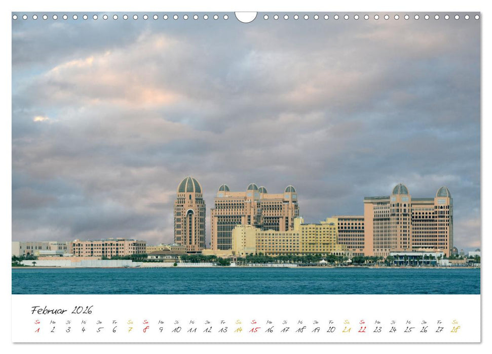 Doha, die arabische Welt im Aufbruch (CALVENDO Wandkalender 2026)