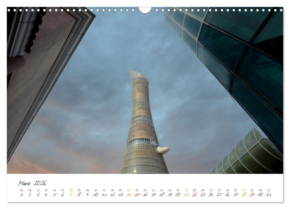 Doha, die arabische Welt im Aufbruch (CALVENDO Wandkalender 2026)