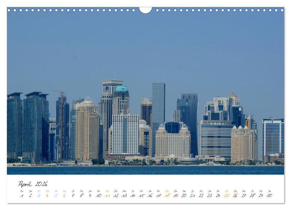 Doha, die arabische Welt im Aufbruch (CALVENDO Wandkalender 2026)