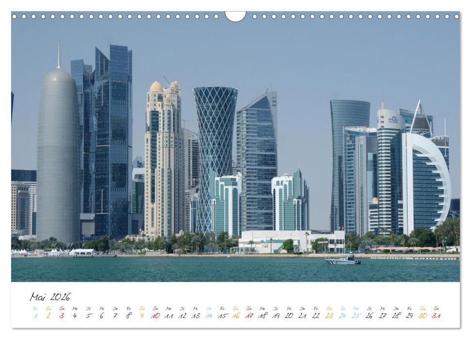 Doha, die arabische Welt im Aufbruch (CALVENDO Wandkalender 2026)