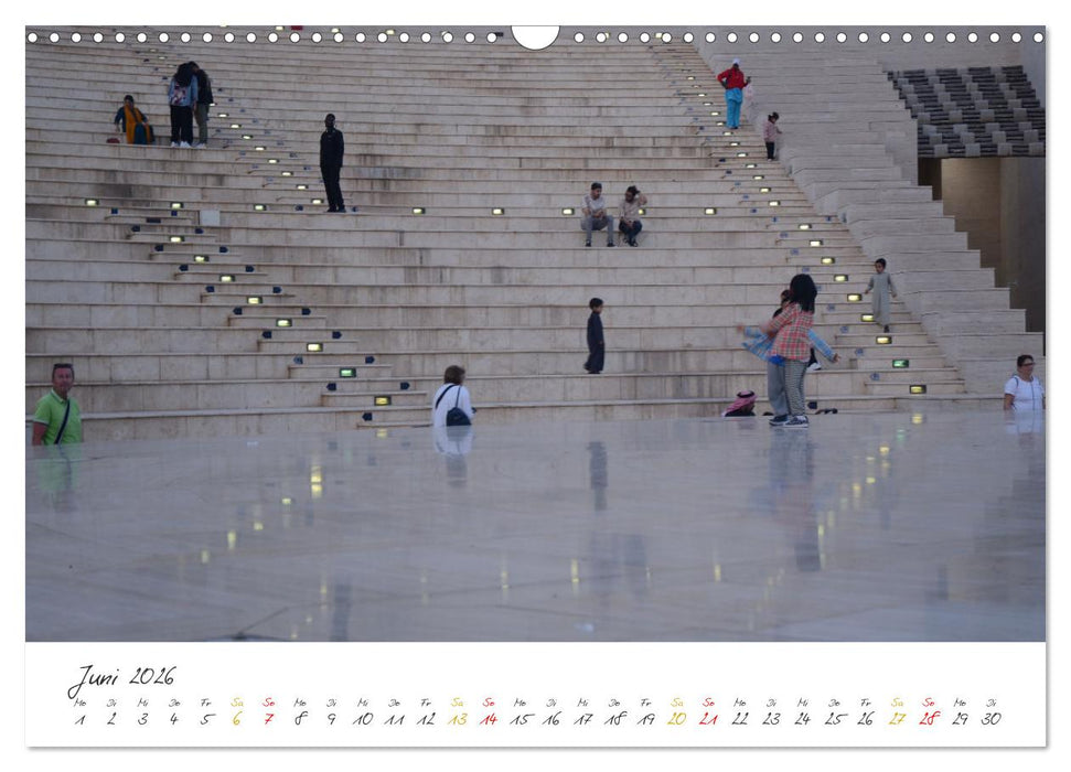 Doha, die arabische Welt im Aufbruch (CALVENDO Wandkalender 2026)