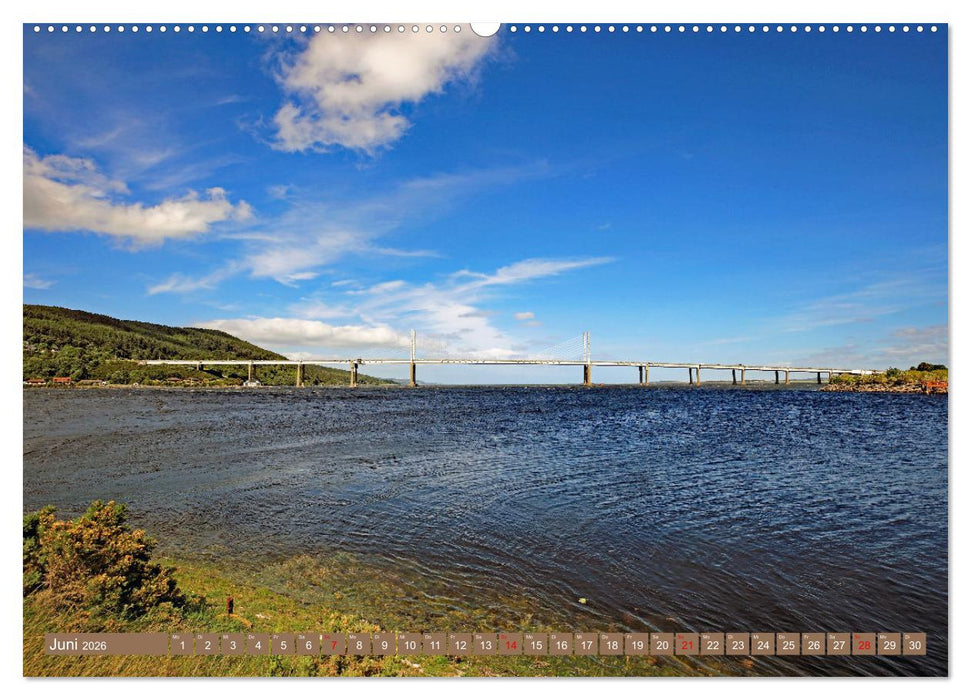 Urlaub in Schottland (CALVENDO Premium Wandkalender 2026)