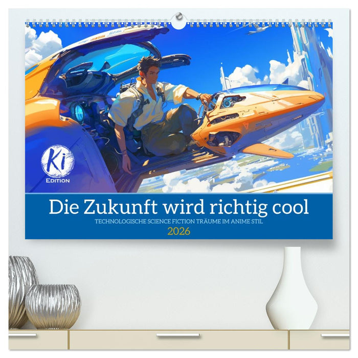 Die Zukunft wird richtig cool (CALVENDO Premium Wandkalender 2026)
