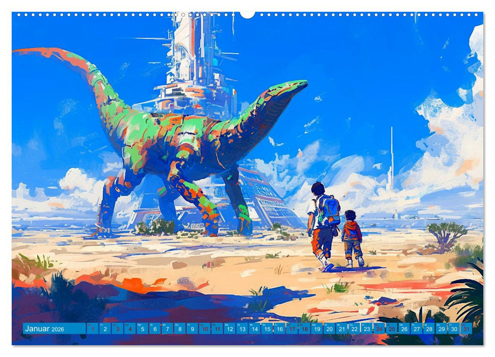 Die Zukunft wird richtig cool (CALVENDO Premium Wandkalender 2026)