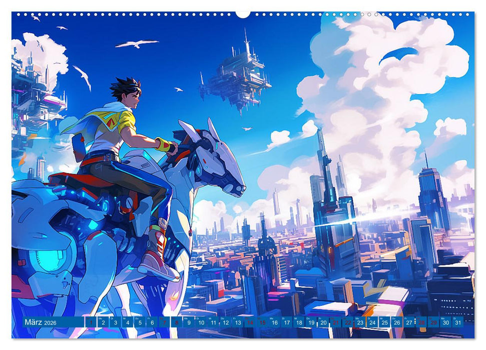 Die Zukunft wird richtig cool (CALVENDO Premium Wandkalender 2026)