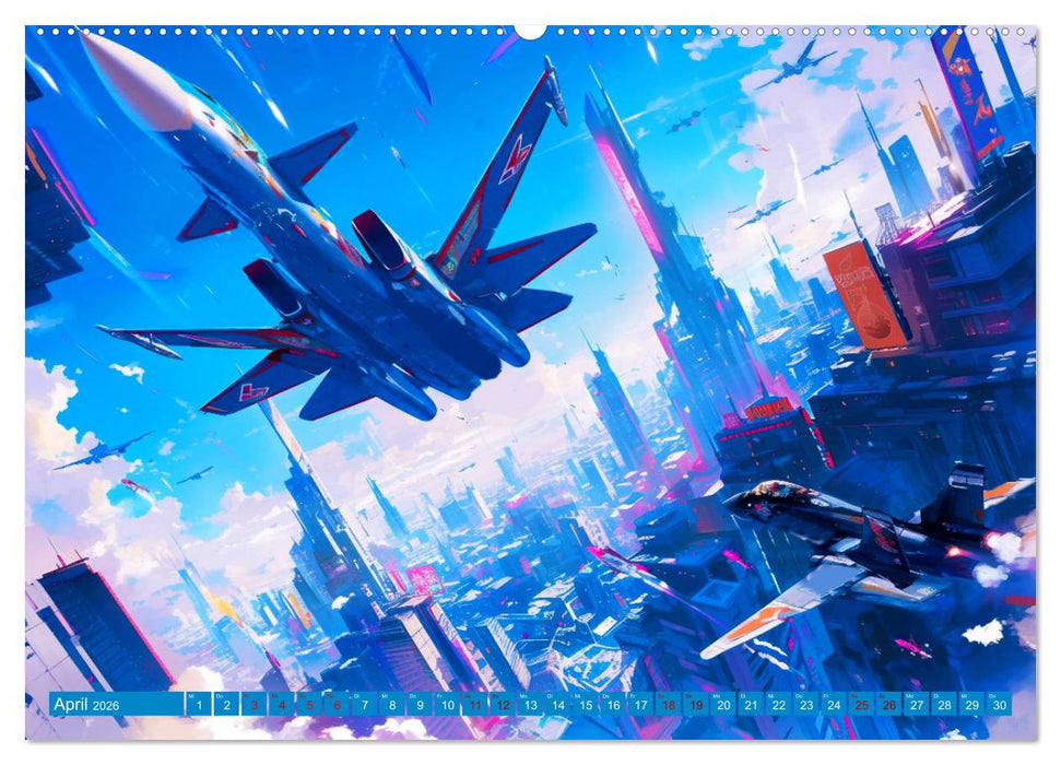 Die Zukunft wird richtig cool (CALVENDO Premium Wandkalender 2026)