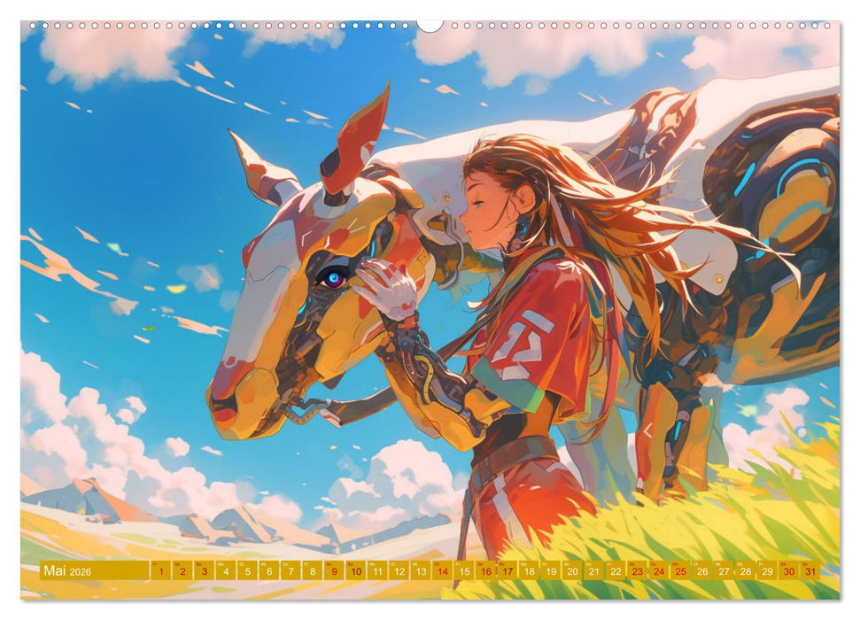 Die Zukunft wird richtig cool (CALVENDO Premium Wandkalender 2026)