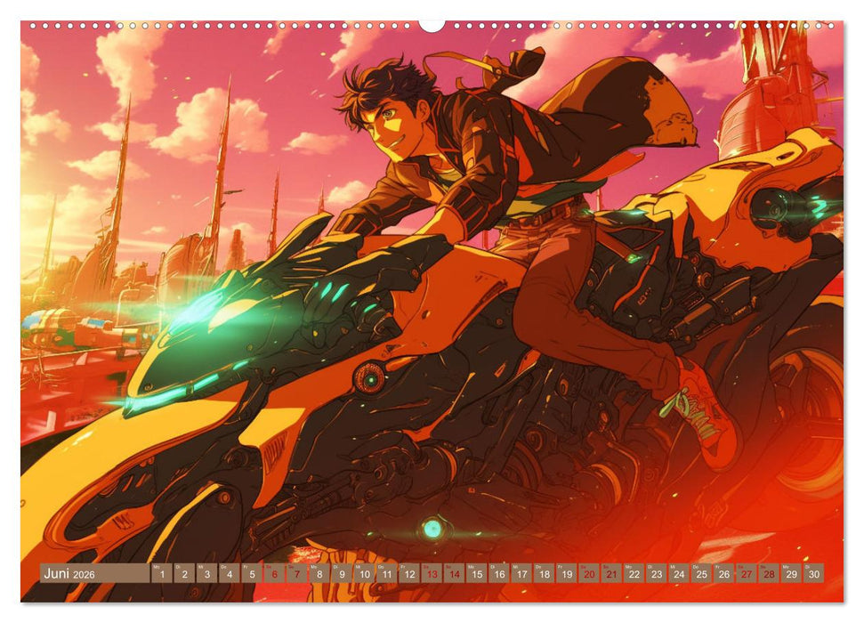 Die Zukunft wird richtig cool (CALVENDO Premium Wandkalender 2026)