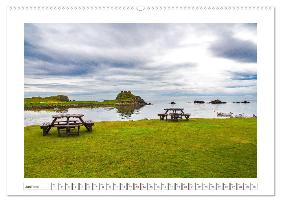 Schottland - eine Rundreise (CALVENDO Premium Wandkalender 2026)