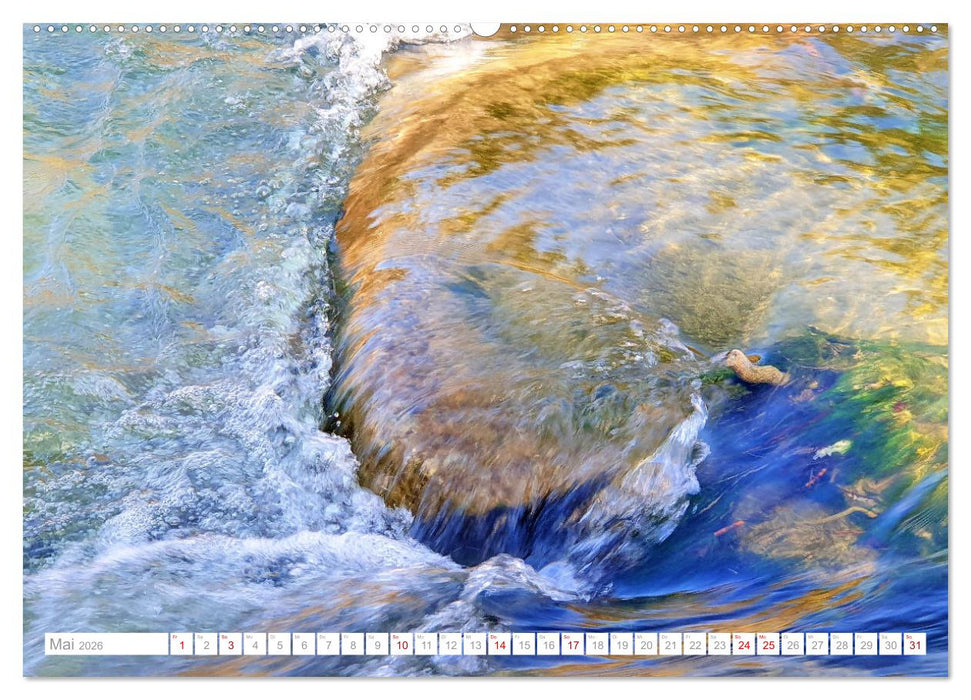 Meine Isar bei Geretsried (CALVENDO Premium Wandkalender 2026)