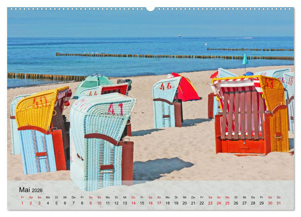 Ostseebad Kühlungsborn. Erholung mit allen Sinnen (CALVENDO Premium Wandkalender 2026)