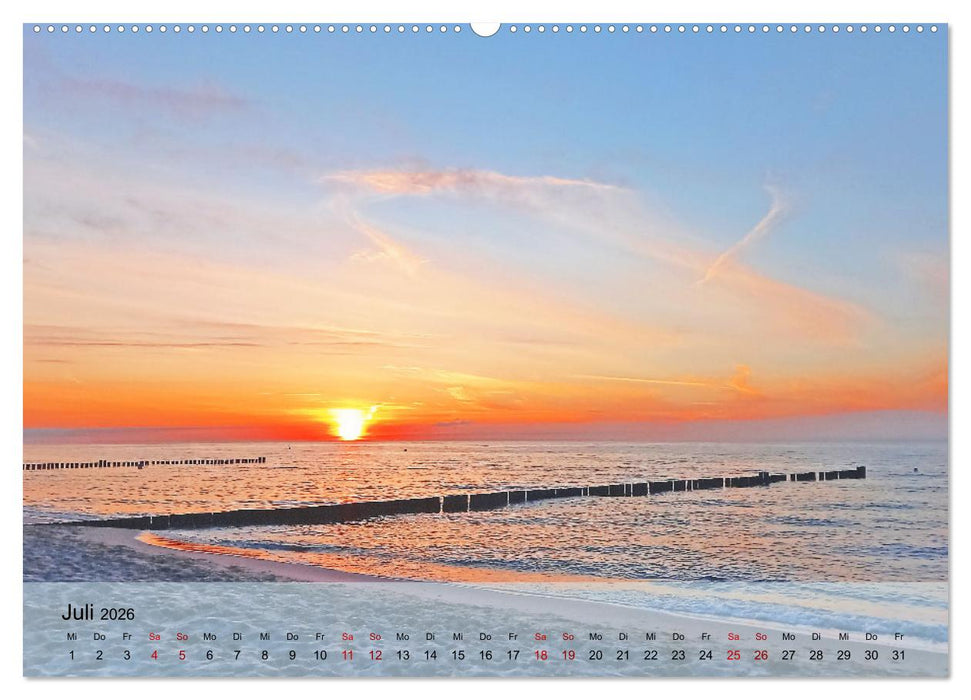 Ostseebad Kühlungsborn. Erholung mit allen Sinnen (CALVENDO Premium Wandkalender 2026)