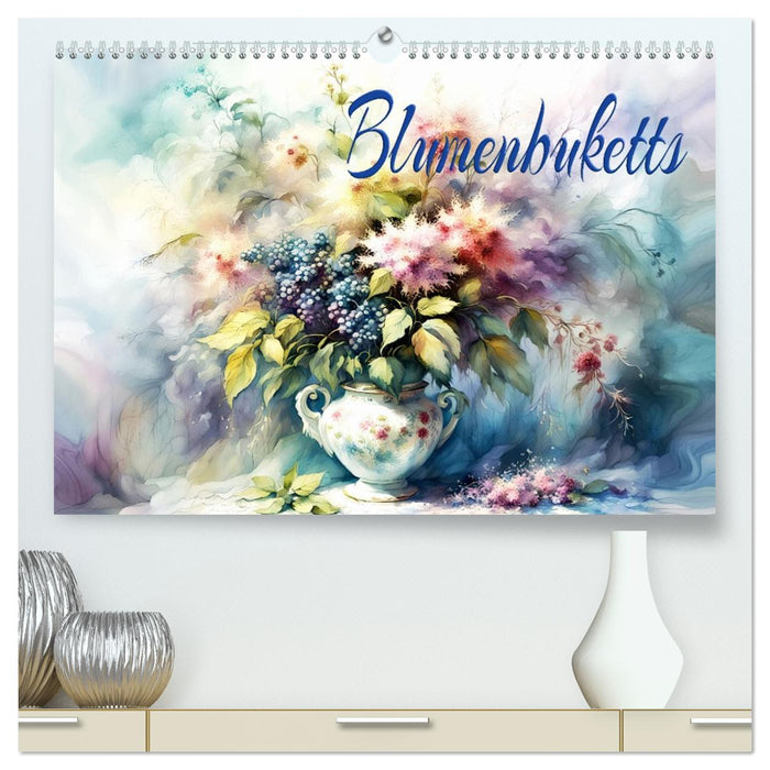 Blumenbuketts (CALVENDO Premium Wandkalender 2026)