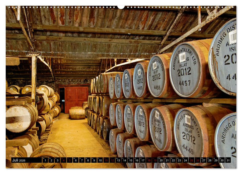 Islay - Heimat des Malt Whisky (CALVENDO Premium Wandkalender 2026)