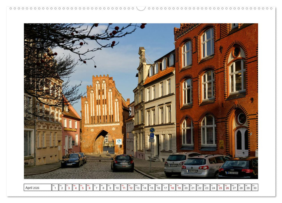 Unser schönes Wismar (CALVENDO Premium Wandkalender 2026)