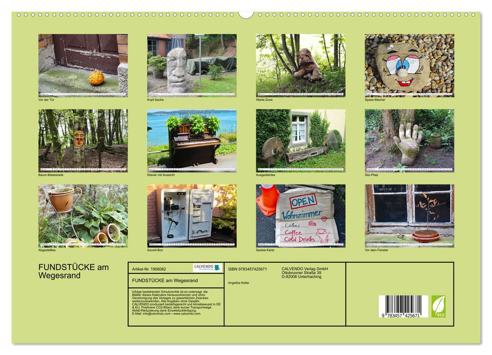 FUNDSTÜCKE am Wegesrand (CALVENDO Premium Wandkalender 2026)