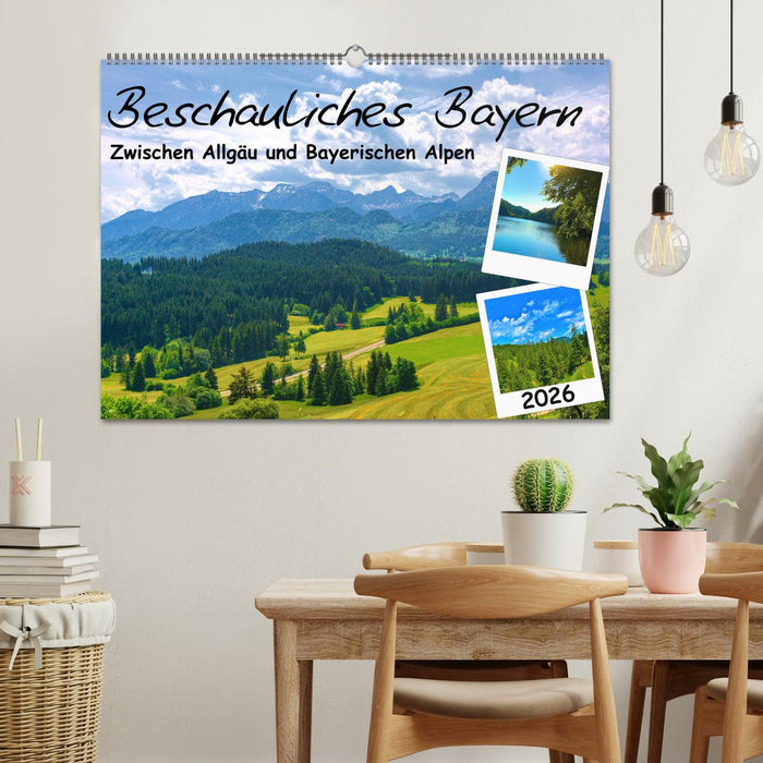 Beschauliches Bayern (CALVENDO Wandkalender 2026)