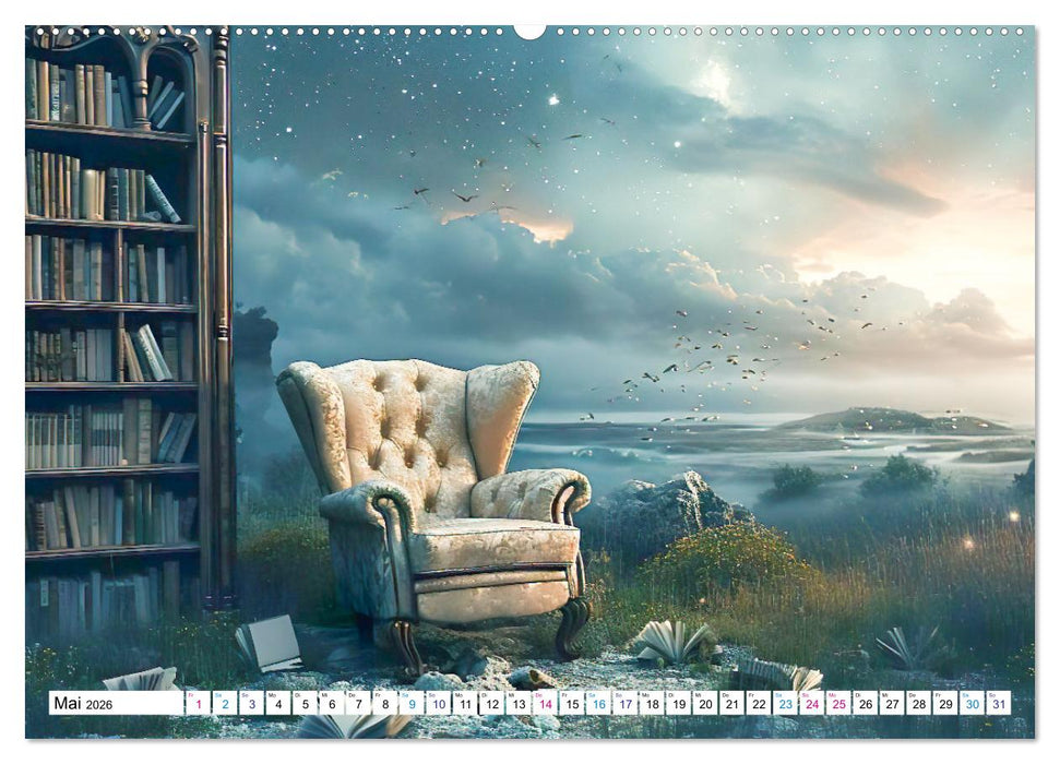 Sesselgeschichten (CALVENDO Premium Wandkalender 2026)