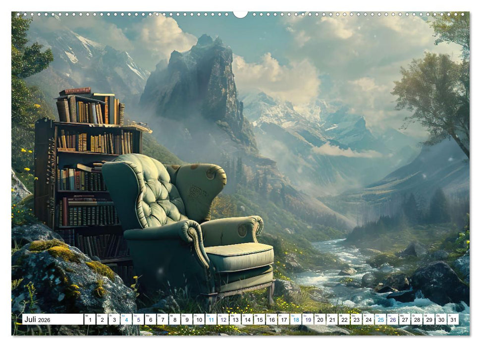 Sesselgeschichten (CALVENDO Premium Wandkalender 2026)