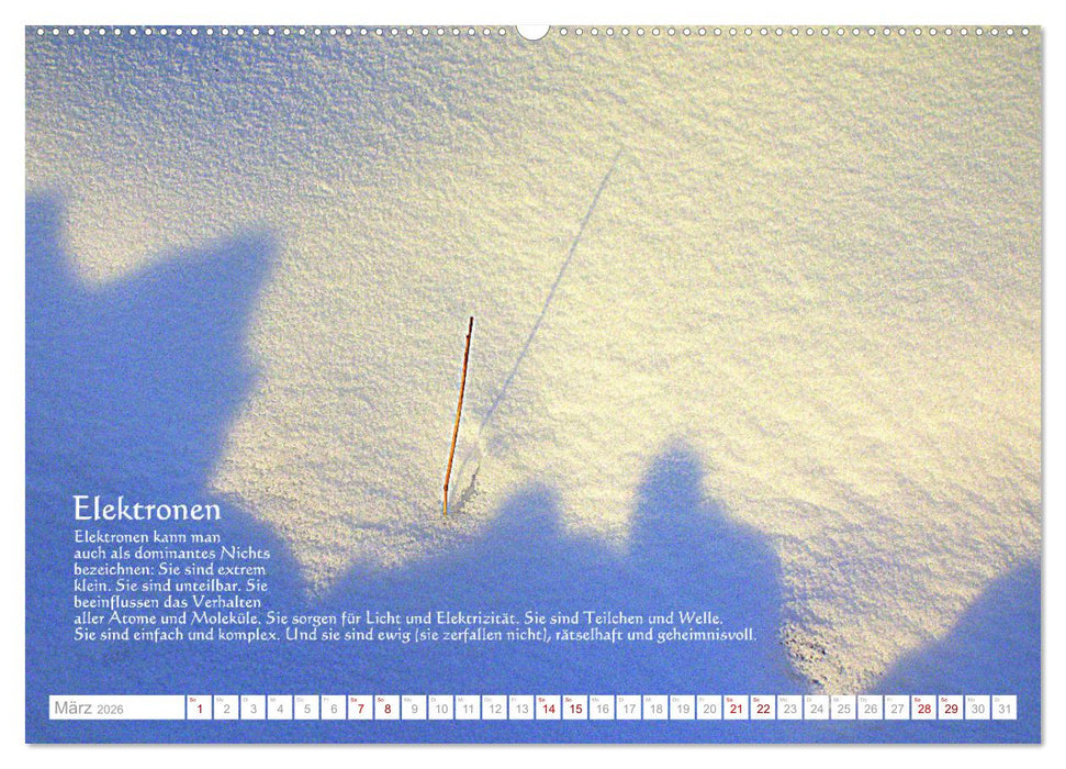 Vermeintliche Gottesbeweise - Nachdenk-Kalender (CALVENDO Premium Wandkalender 2026)