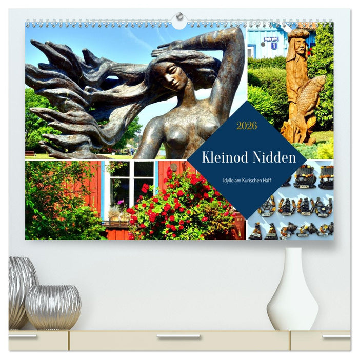 Kleinod Nidden - Idylle am Kurischen Haff (CALVENDO Premium Wandkalender 2026)