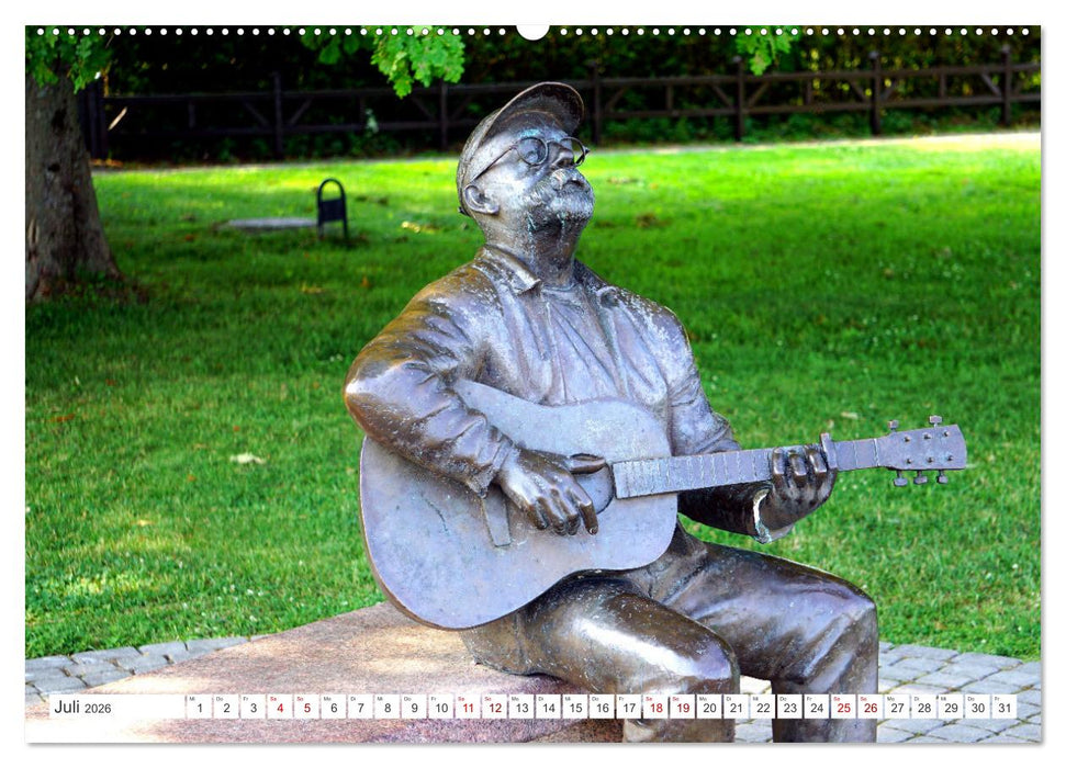 Kleinod Nidden - Idylle am Kurischen Haff (CALVENDO Premium Wandkalender 2026)