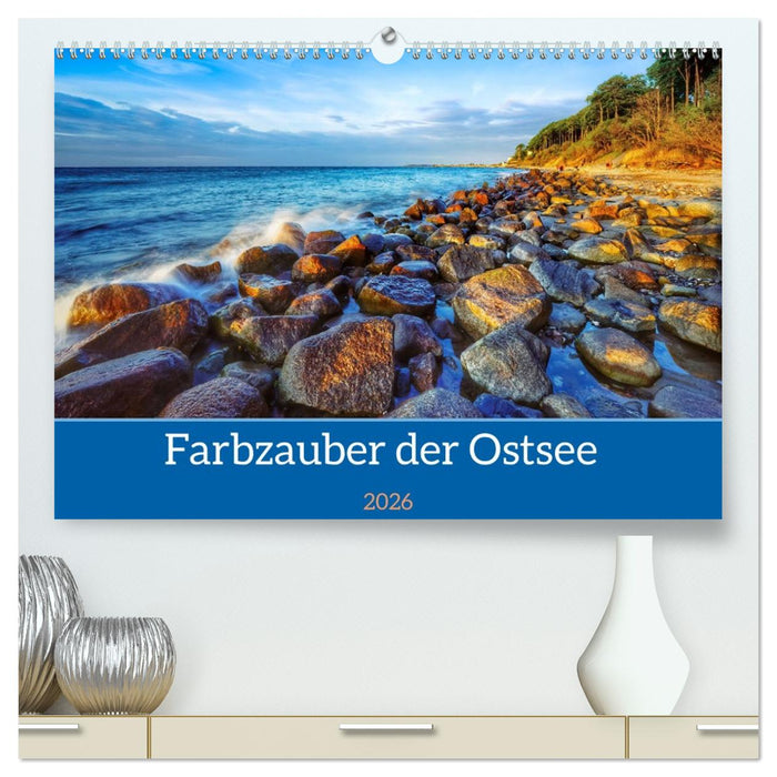 Farbzauber der Ostsee (CALVENDO Premium Wandkalender 2026)