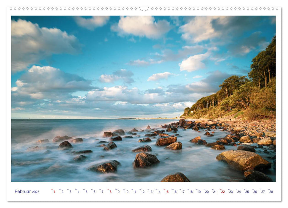 Farbzauber der Ostsee (CALVENDO Premium Wandkalender 2026)