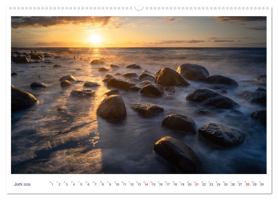 Farbzauber der Ostsee (CALVENDO Premium Wandkalender 2026)