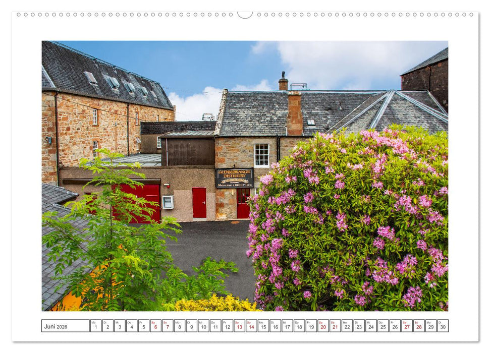 Schottland - Castles und Whisky (CALVENDO Premium Wandkalender 2026)