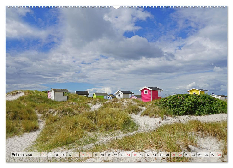 Von Schweden nach Norwegen mit dem Wohnmobil unterwegs (CALVENDO Premium Wandkalender 2026)