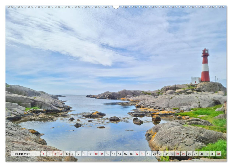 Norwegen erkunden mit dem Wohnmobil (CALVENDO Premium Wandkalender 2026)