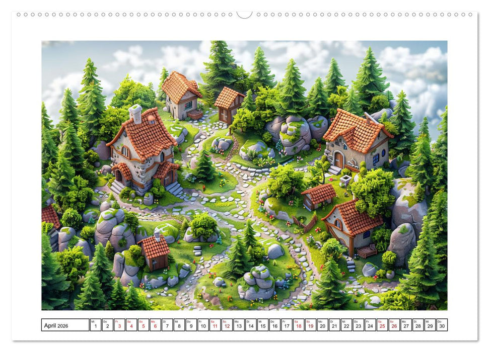 Mit den Augen spazieren gehen (CALVENDO Wandkalender 2026)