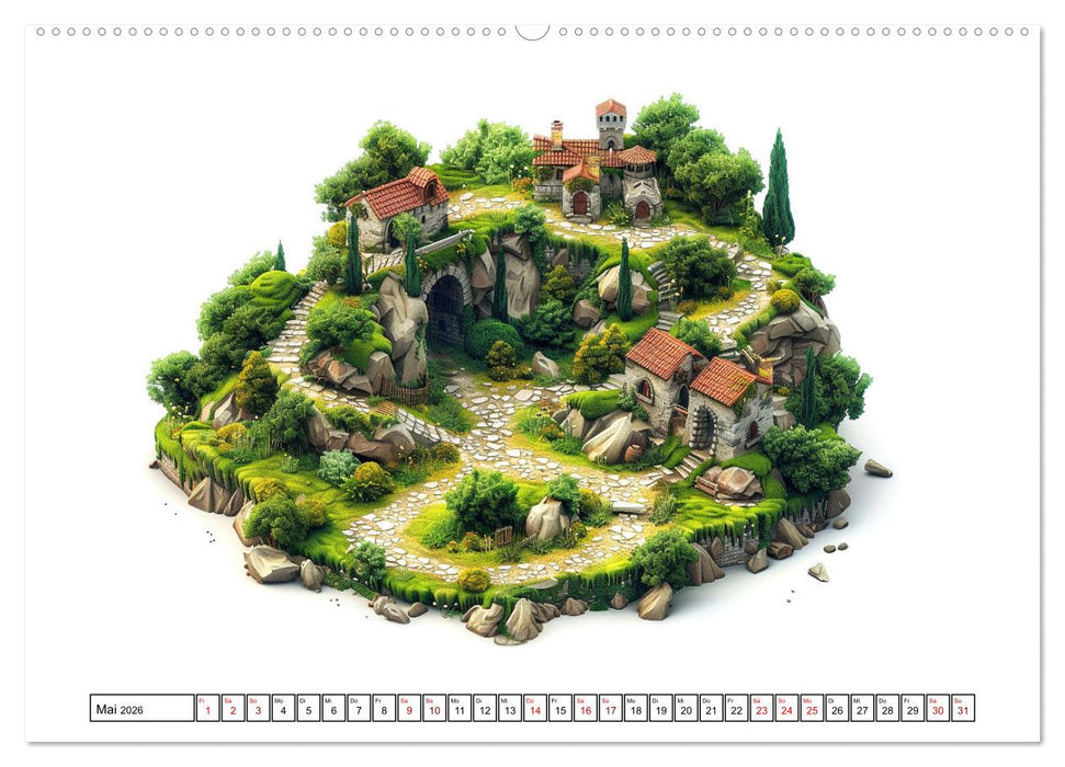 Mit den Augen spazieren gehen (CALVENDO Wandkalender 2026)