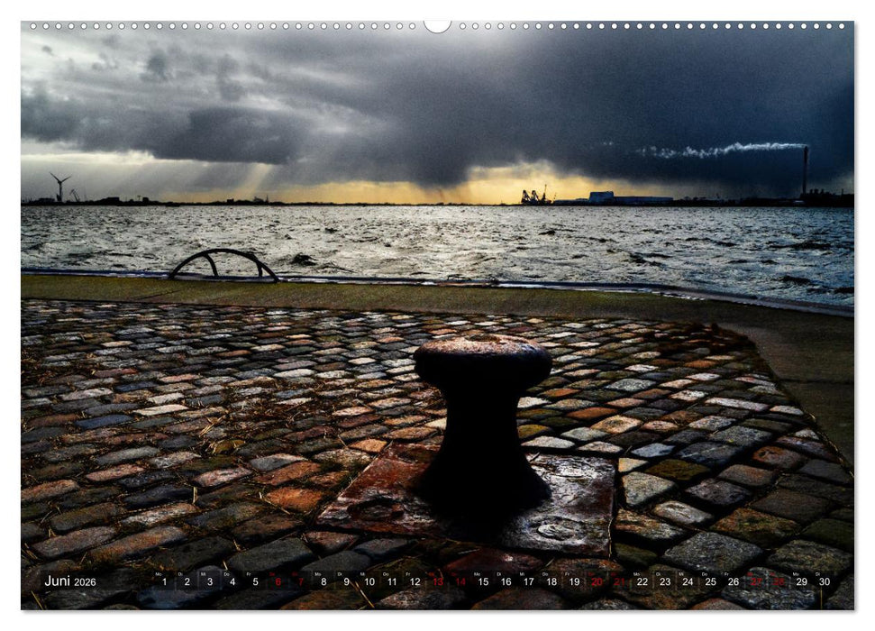 Bis zum Horizont. Der Himmel über Norddeutschland. (CALVENDO Premium Wandkalender 2026)