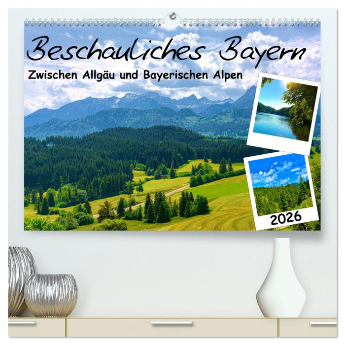 Beschauliches Bayern (CALVENDO Premium Wandkalender 2026)