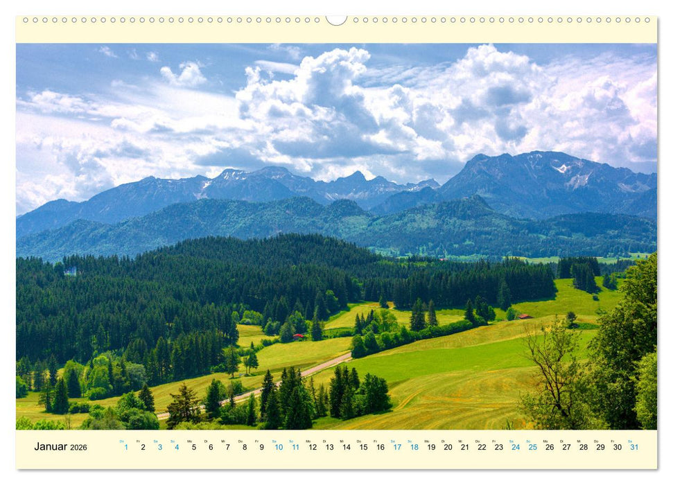 Beschauliches Bayern (CALVENDO Premium Wandkalender 2026)