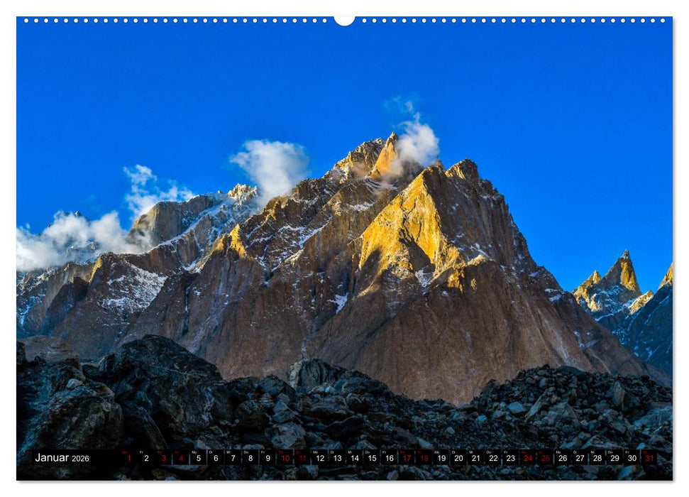 Berge des Karakorum (CALVENDO Premium Wandkalender 2026)