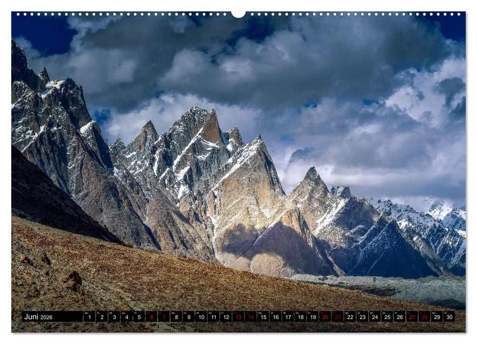 Berge des Karakorum (CALVENDO Premium Wandkalender 2026)