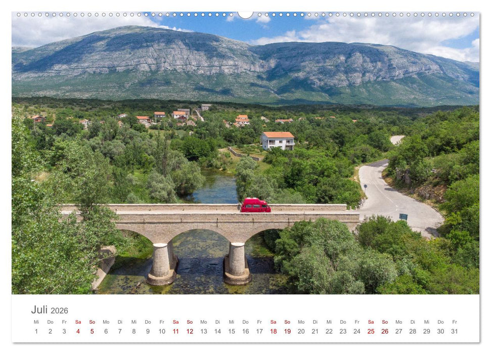 Abenteuer Vanlife - Glücklich unterwegs (CALVENDO Premium Wandkalender 2026)