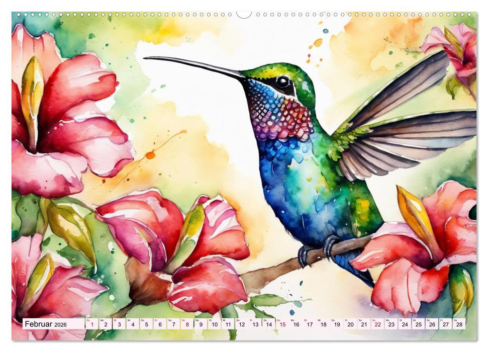 Schillernde Edelsteine (CALVENDO Wandkalender 2026)