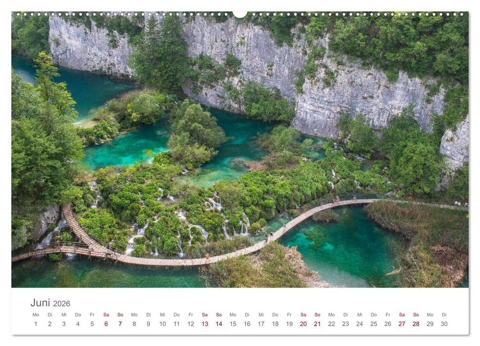 KROATIEN - Perle der Adria (CALVENDO Premium Wandkalender 2026)