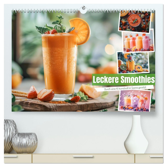 Leckere Smoothies (CALVENDO Premium Wandkalender 2026)