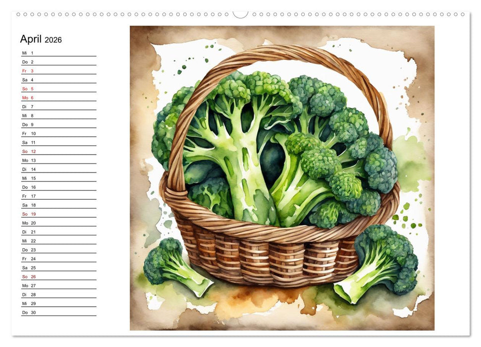 Frische Ernte (CALVENDO Premium Wandkalender 2026)