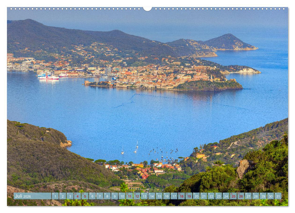 Trauminsel Elba: Mediterranes Paradies für Romantiker (CALVENDO Premium Wandkalender 2026)