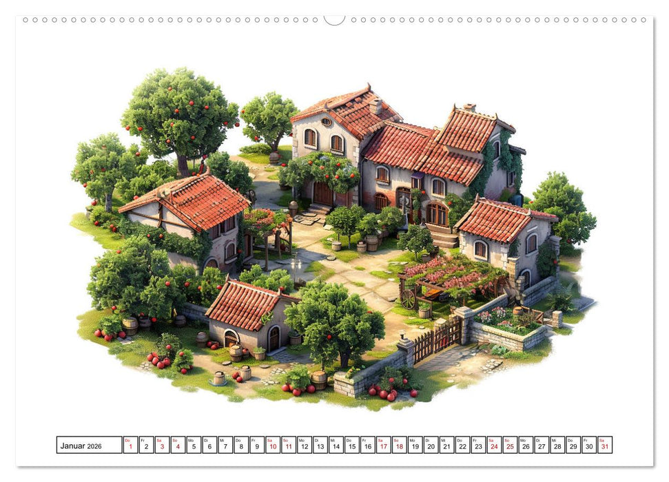 Mit den Augen spazieren gehen (CALVENDO Premium Wandkalender 2026)