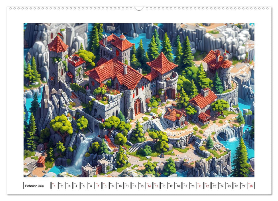 Mit den Augen spazieren gehen (CALVENDO Premium Wandkalender 2026)