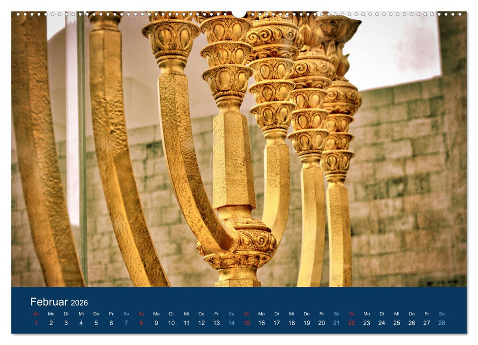 Geliebtes Jerusalem (CALVENDO Premium Wandkalender 2026)
